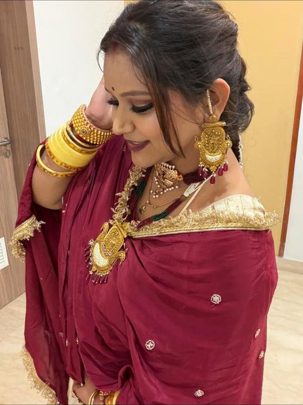 Bridal makeup and styling by Kajal Raghav, KR Studio and Academy